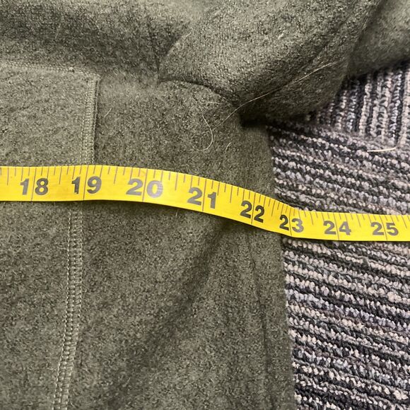 SELECTED HOMME Men's Maglieria Cardigan Button Front Green Wool Blend Sweater XL - Picture 6 of 11